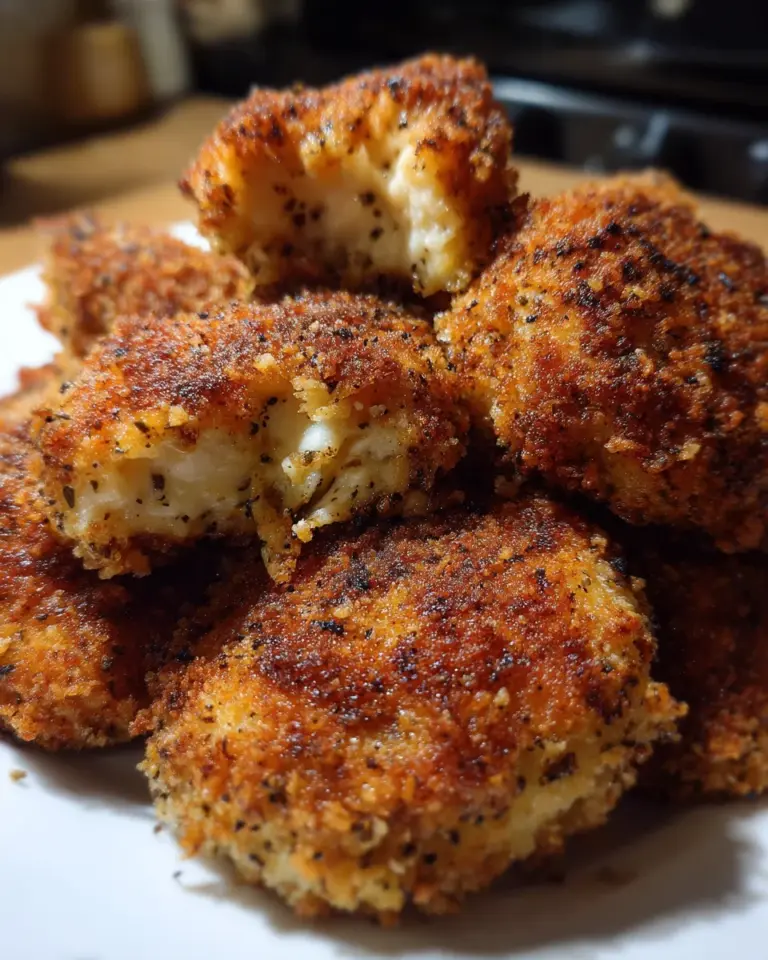 Camembert paniert und gebacken