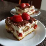 Erdbeer Tiramisu ohne Ei