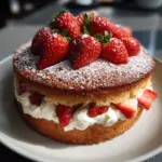 Erdbeerkuchen mit Mascarpone
