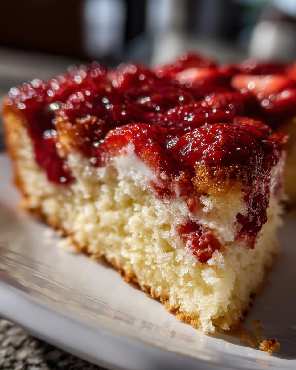 Erdbeerkuchen