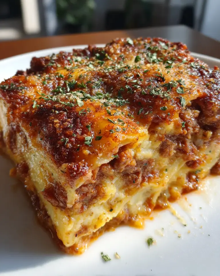 Fleischkäse-Lasagne
