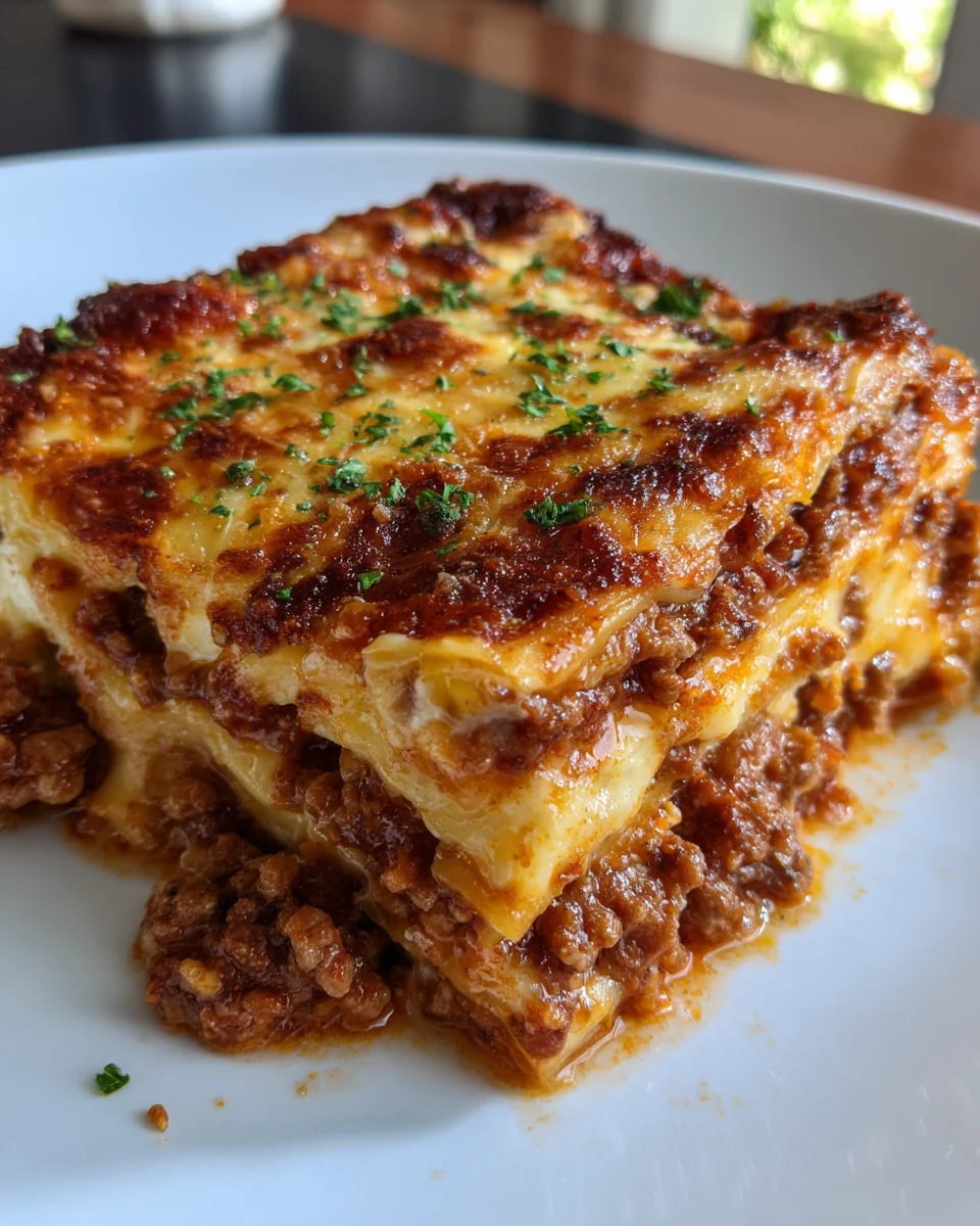 Fleischkäse-Lasagne