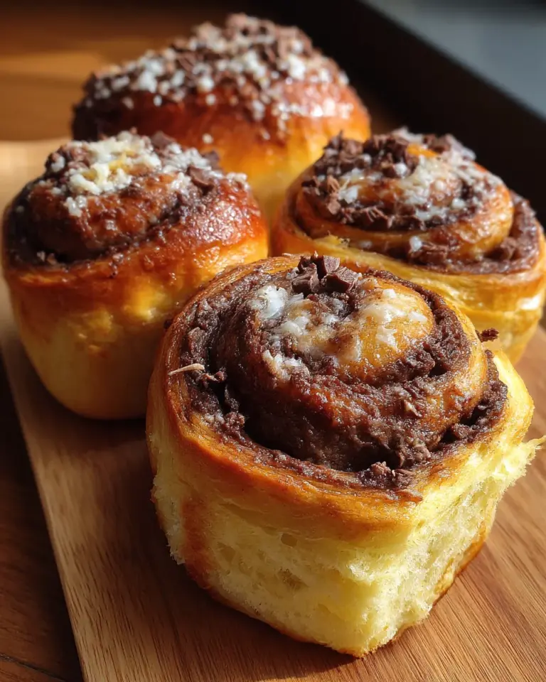 Fluffige Schokobrötchen