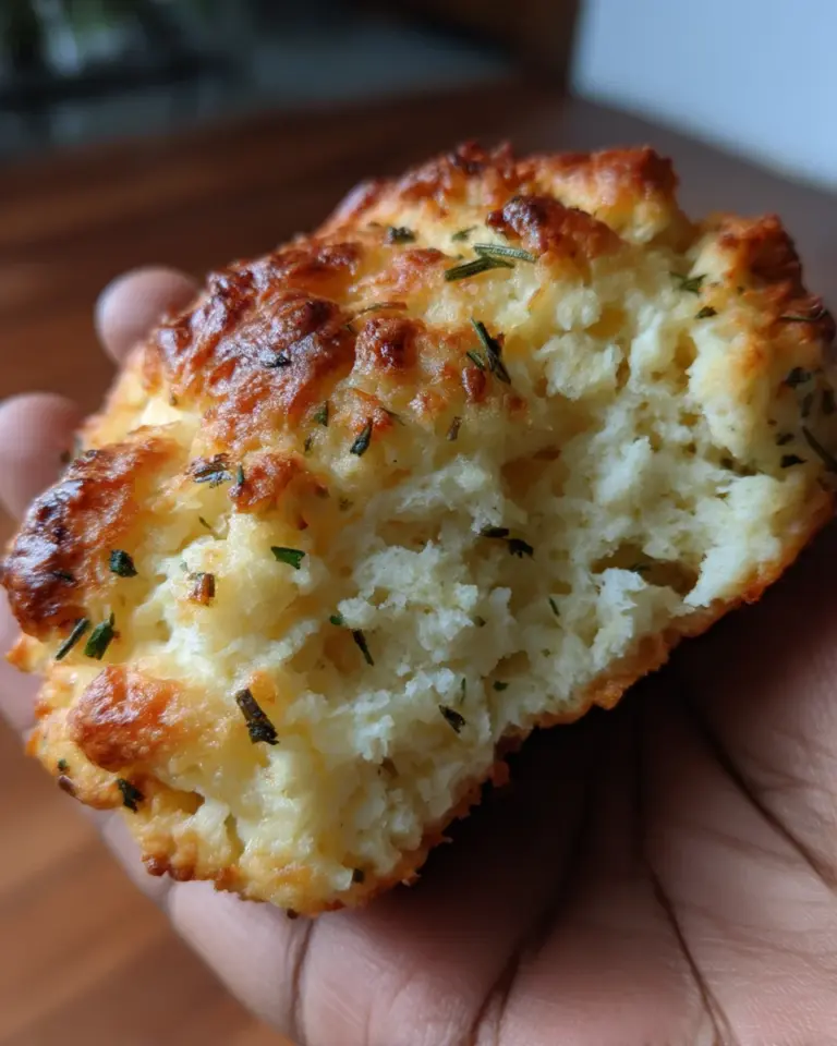 Fluffiges Hüttenkäse Wolkenbrot