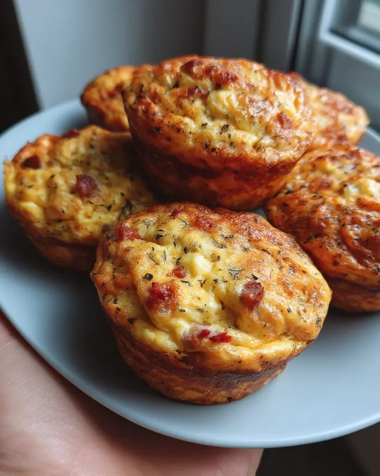 Frühstücksmuffins mit Ei