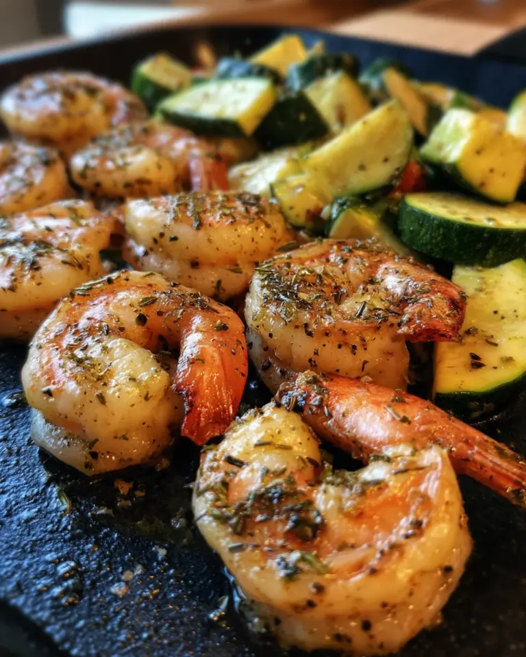 Garnelenpfanne vom Grill