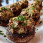 Gefüllte Champignons