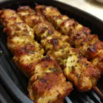 Hähnchenspieße aus der Heißluftfritteuse