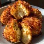 Heißluftfritteuse Babybel Käse Knusprig und schmelzend