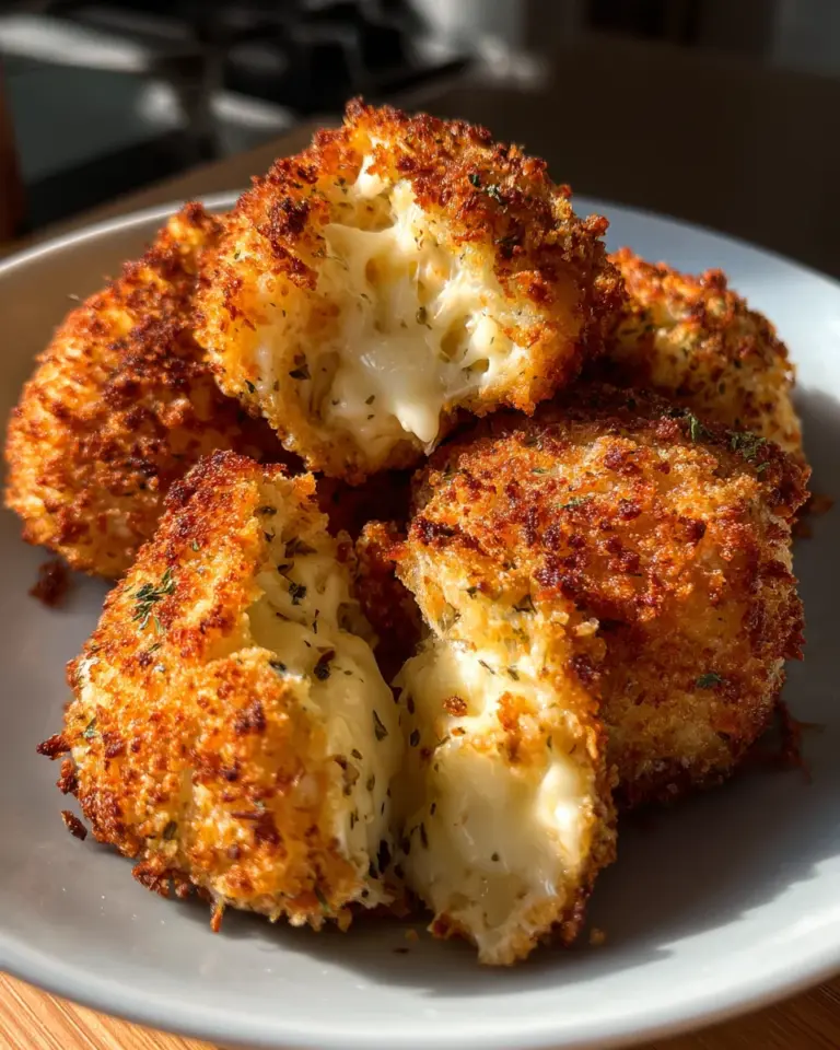 Heißluftfritteuse Babybel Käse Knusprig und schmelzend