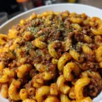 Makkaroni mit Hackfleischsauce