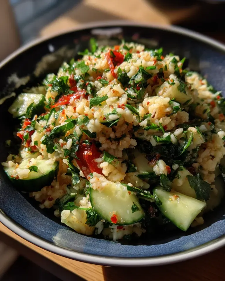 Mediterraner Kritharaki-Salat