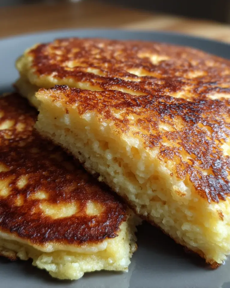 Quark-Pfannkuchen ohne Mehl