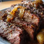 Sauerbraten mit Knödel