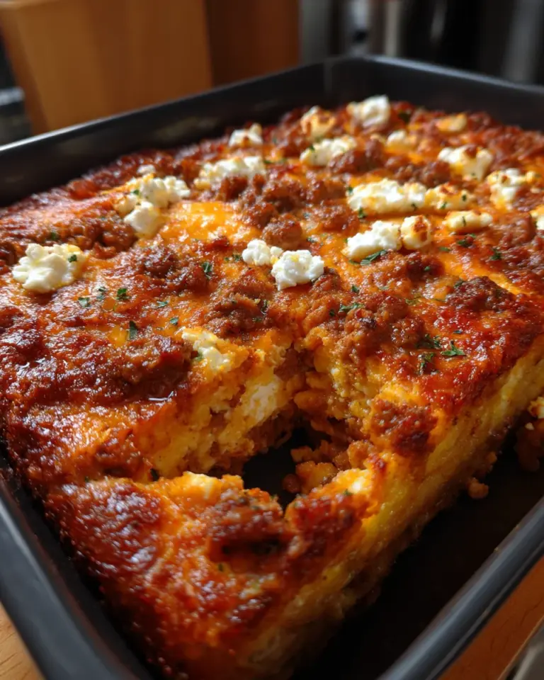 Süßkartoffel-Hackfleisch-Auflauf mit Feta