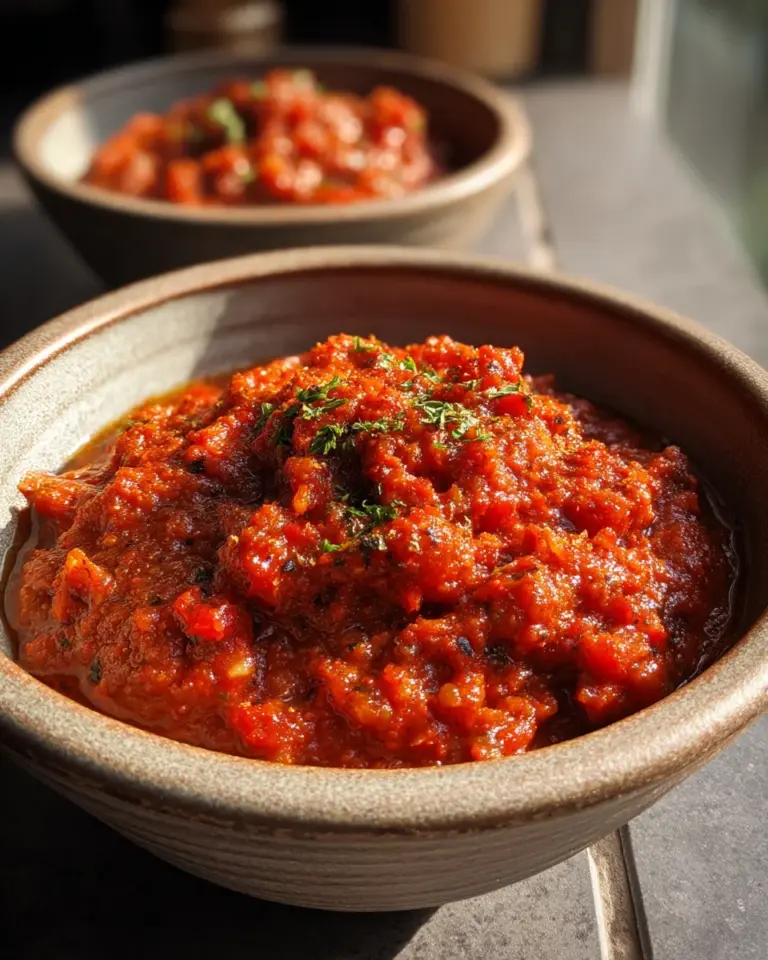 Zaalouk – Marokkanischer Auberginen-Tomaten-Dip