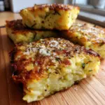 Zucchinipuffer aus dem Ofen