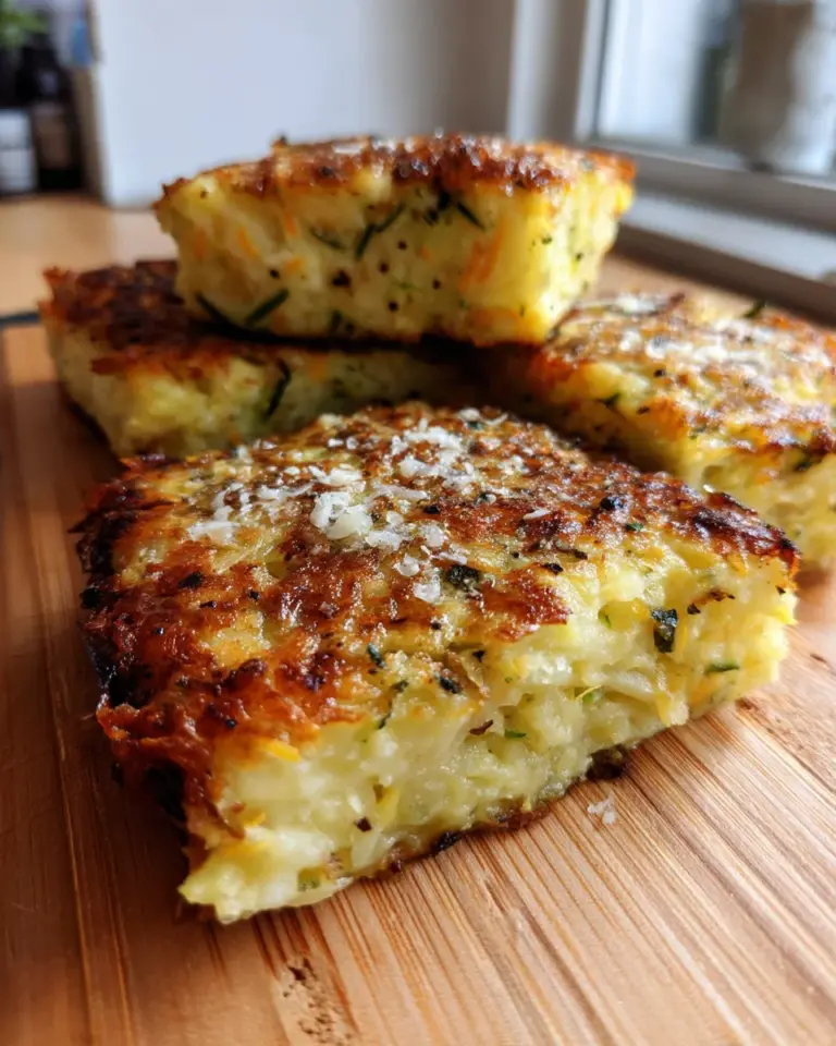 Zucchinipuffer aus dem Ofen