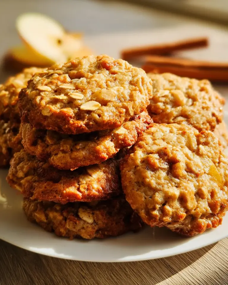 Apfel-Haferflocken-Kekse mit Zimt: Einfaches Rezept zum Nachbacken