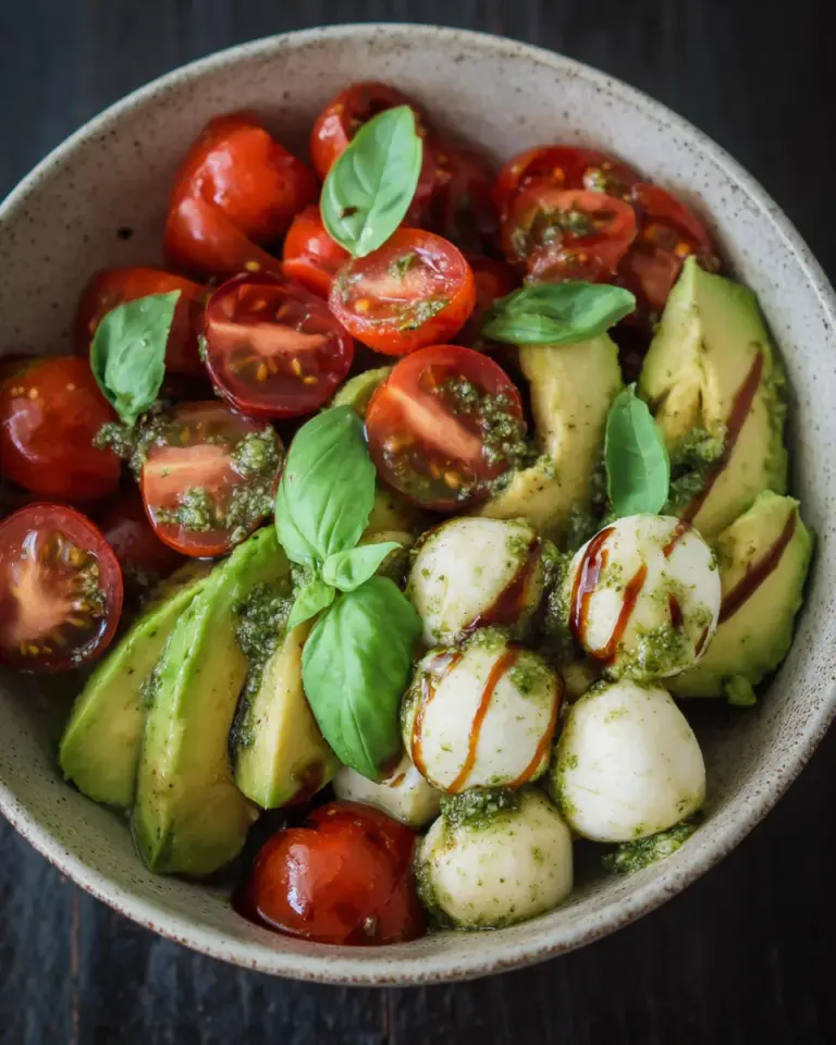 Avocado Caprese Bowl