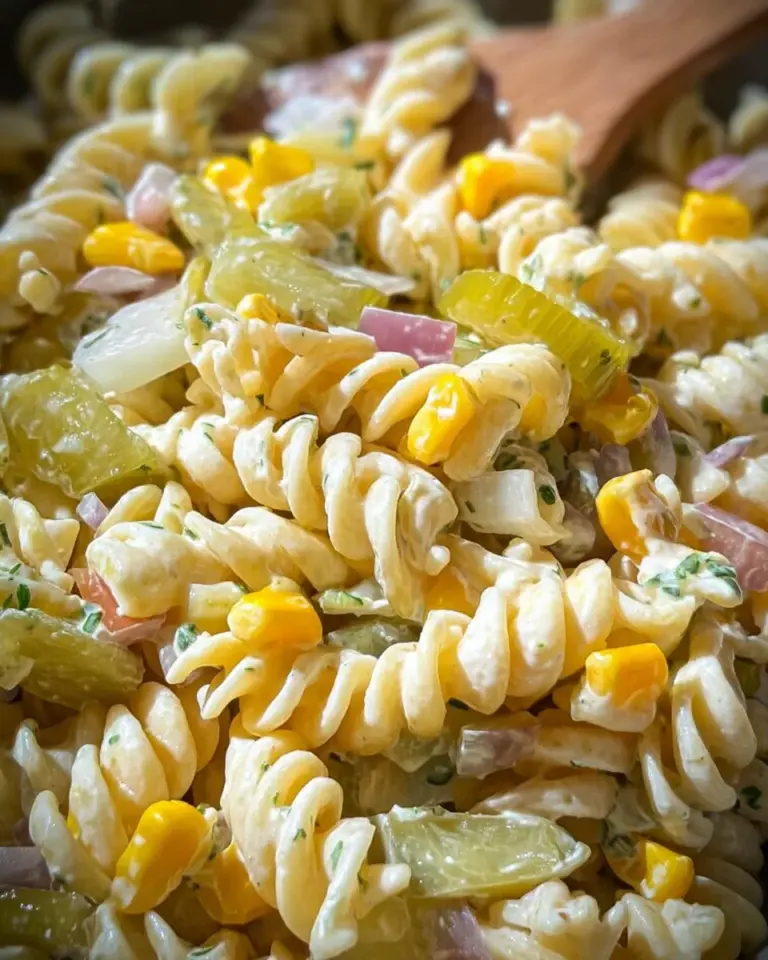 Bester und leckerster Nudelsalat