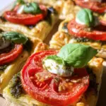 Blätterteig-Tomaten-Quadrate