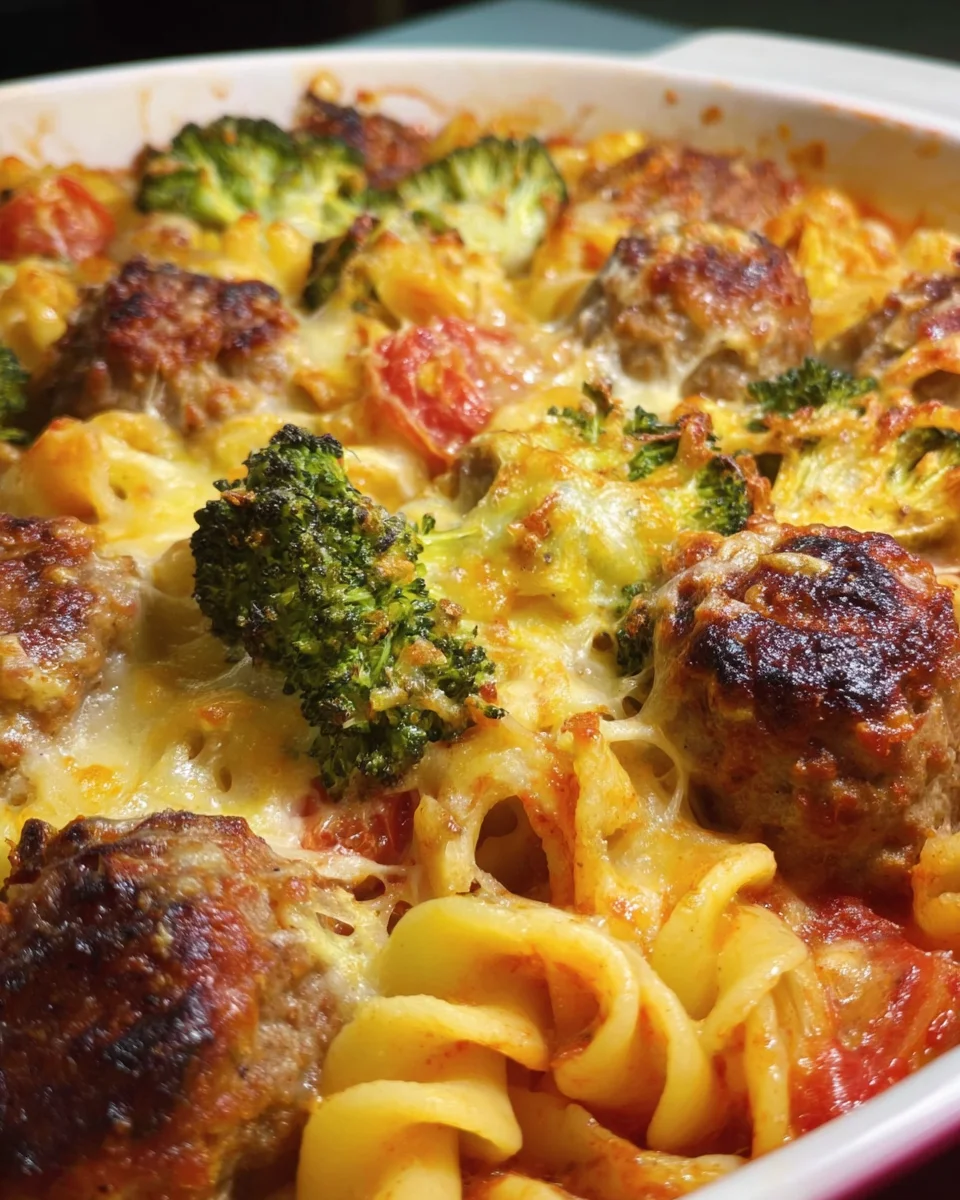 Broccoli-Nudelauflauf