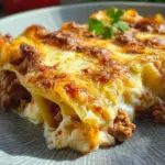 Cannelloni mit Hackfleischfüllung