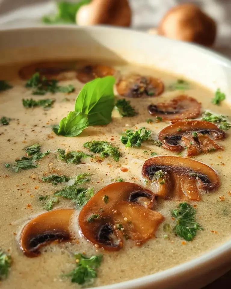 Champignonsuppe