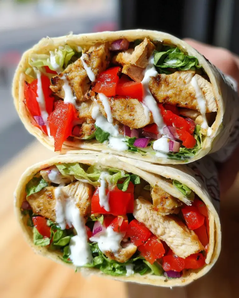Chicken Wraps - saftige Füllung für Wraps mit Hähnchen
