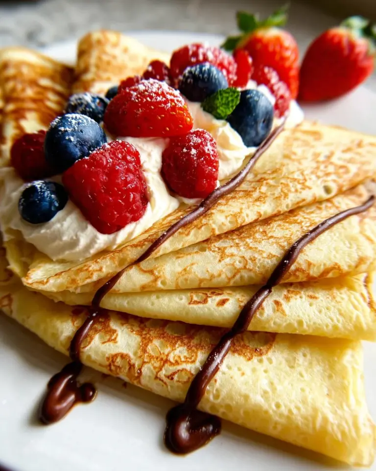 Crepes Rezept - Einfach Crepes selber machen