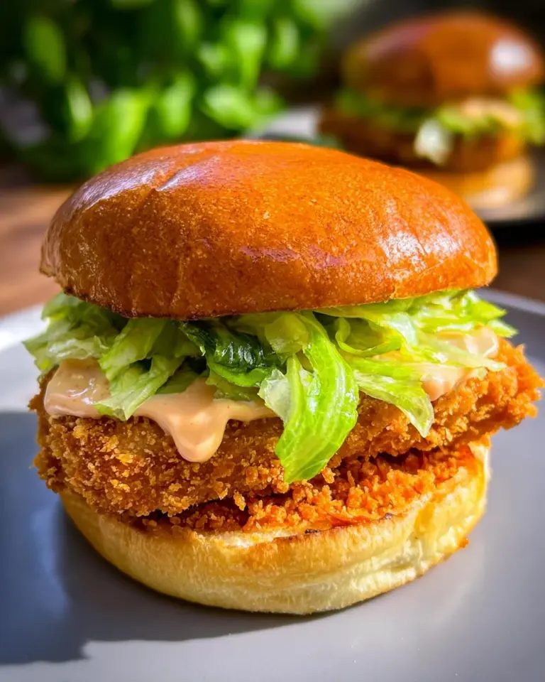 Crispy Chicken Burger