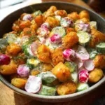 Crunchy Gnocchi Salat