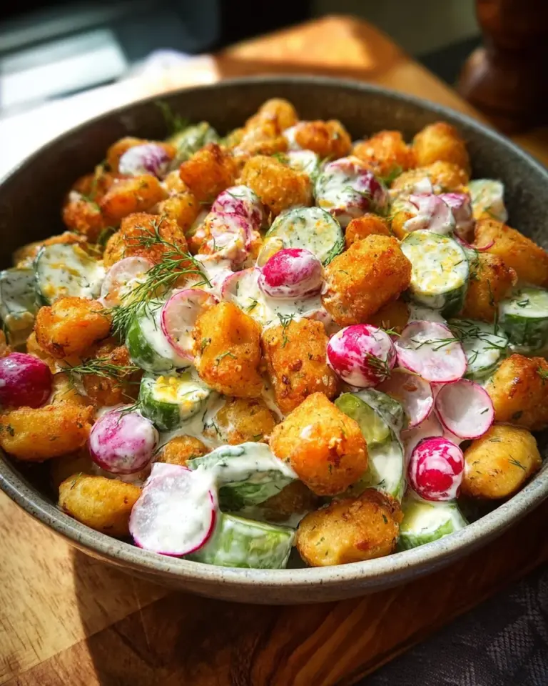 Crunchy Gnocchi Salat