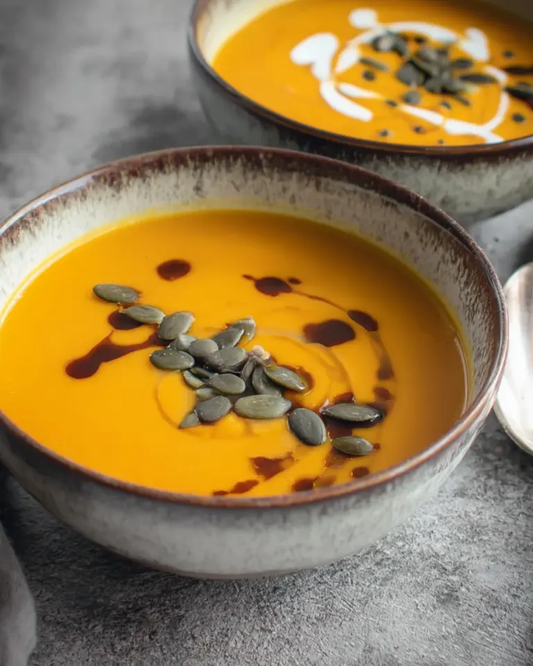 Einfache Kürbissuppe | Rezept ohne Sahne