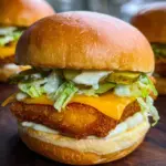 Fisch Burger wie von MC Donalds