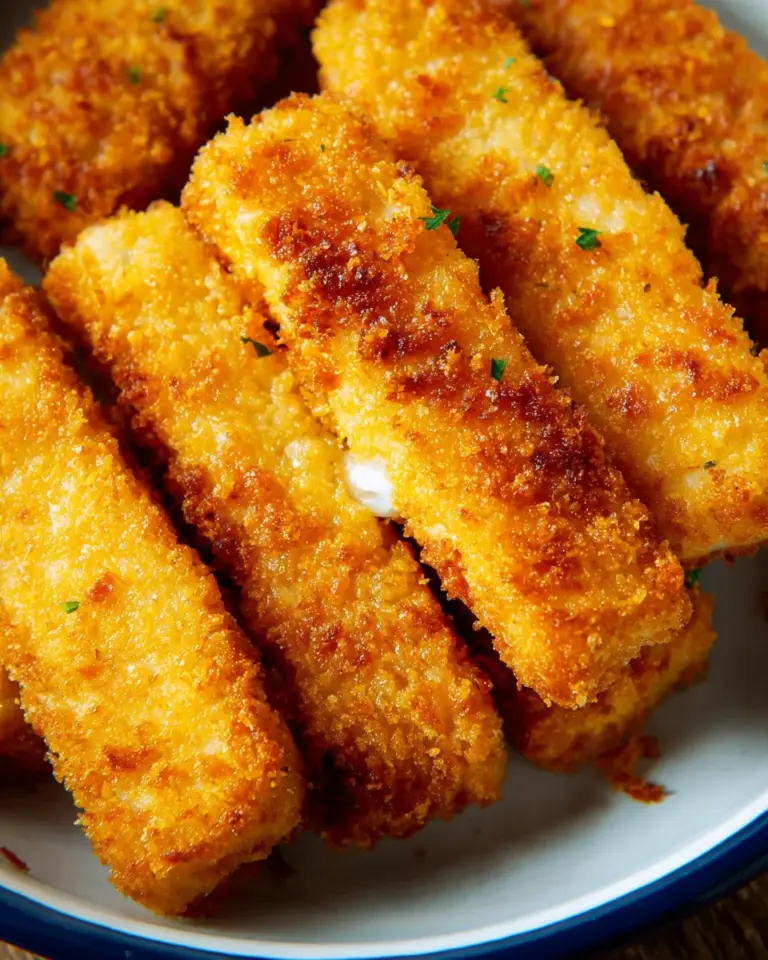 Fischstäbchen aus der Heißluftfritteuse