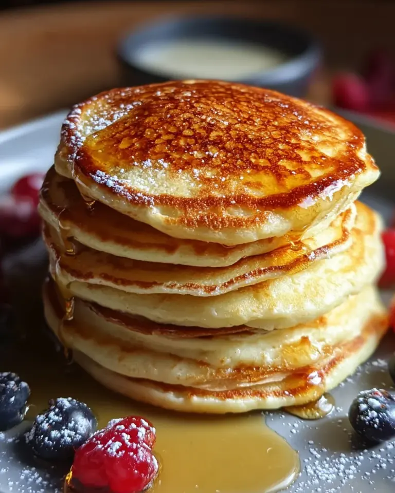 Fluffige Pancakes mit Buttermilch