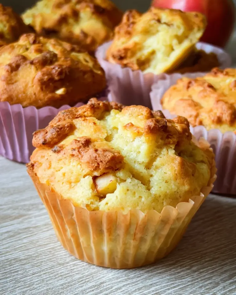 Gesunde Apfelmuffins ohne Zucker