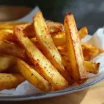 Gesunde Pommes selber machen aus dem Ofen -Einfach knusprig