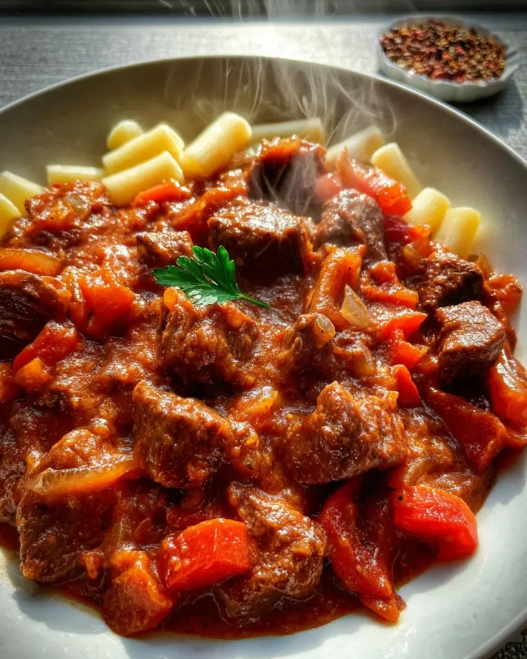 Gulasch wie von Oma ohne Wein