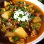 Hackfleisch-Spitzkohl-Kartoffel-Eintopf