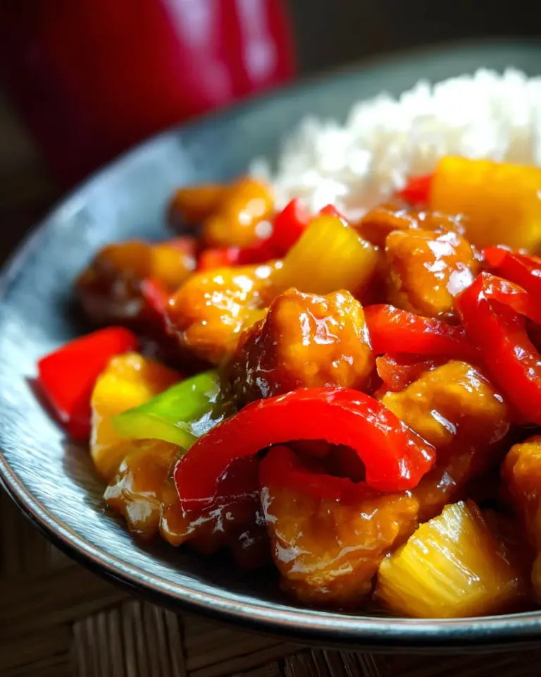 Hähnchen süß-sauer Rezept