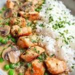 Hähnchengeschnetzeltes mit Reis