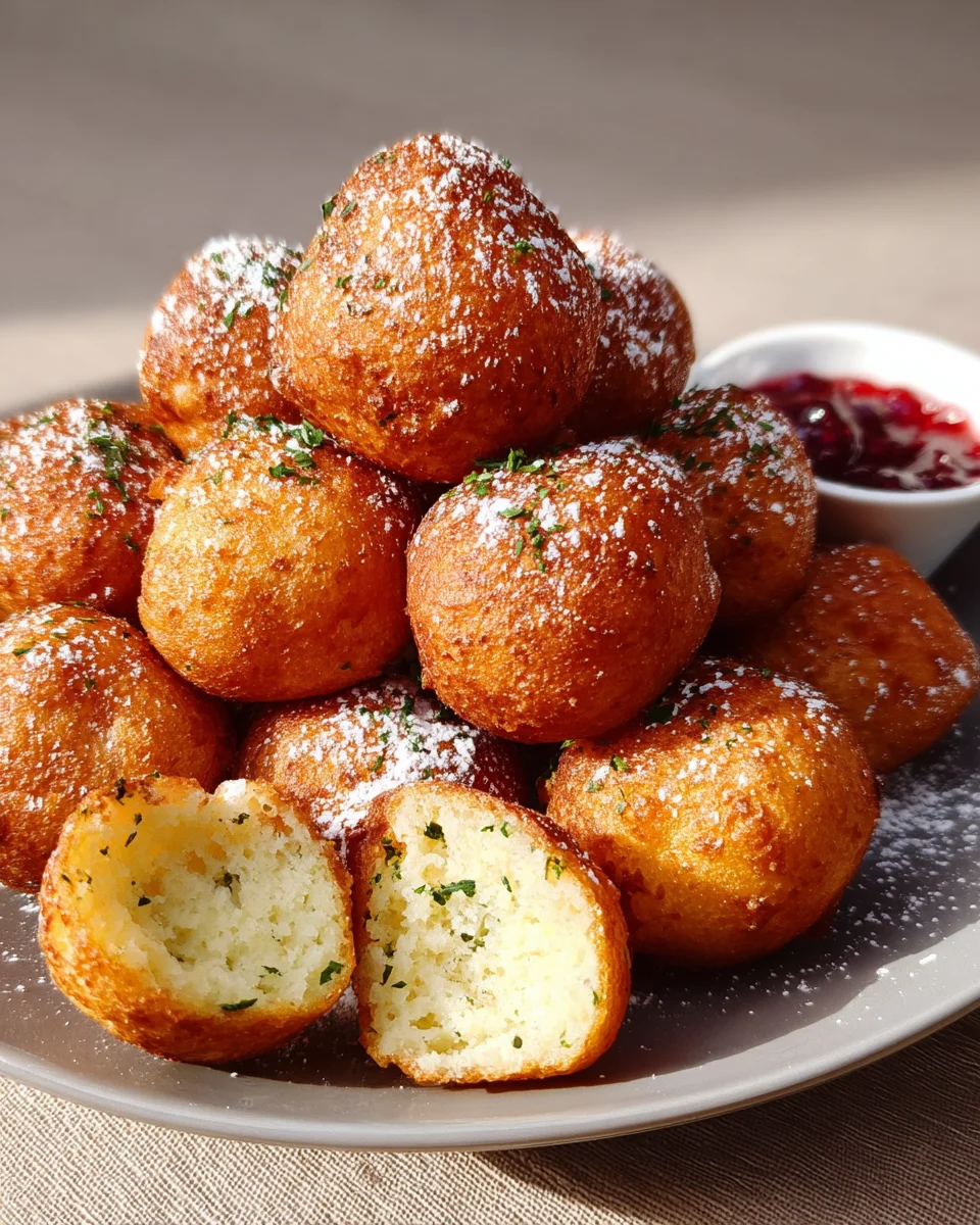 Hüttenkäsebällchen