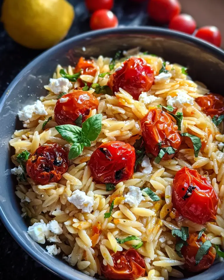 Italienischer Orzo Salat (schnelles Rezept)