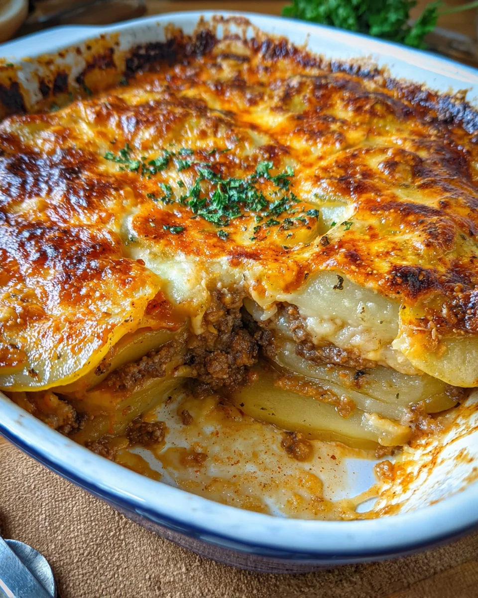 Kartoffel-Hackfleisch-Auflauf