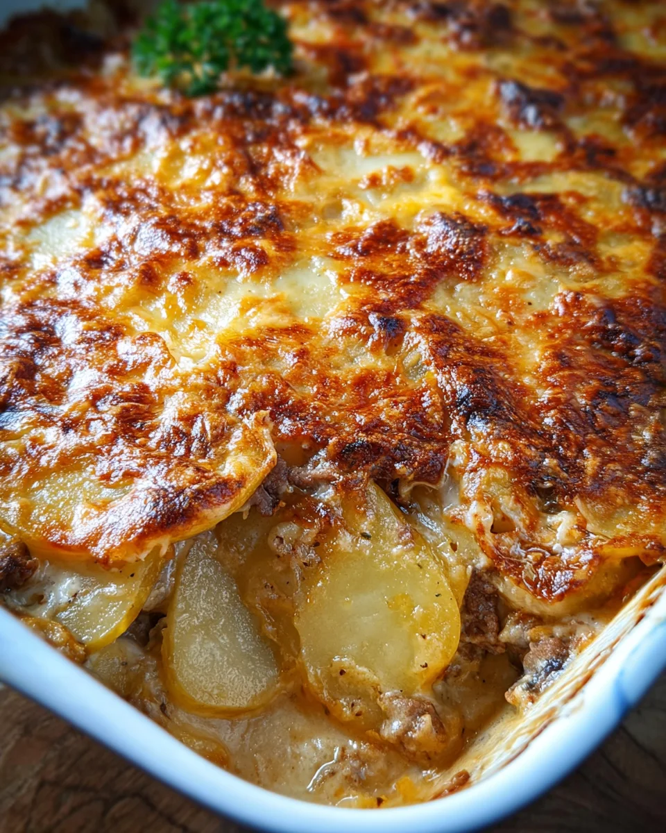 Kartoffel-Hackfleisch-Auflauf