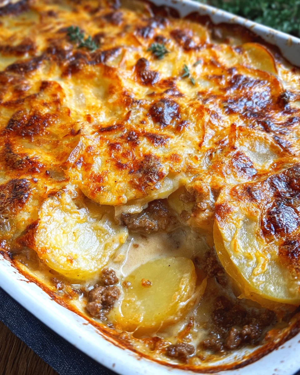 Kartoffel-Hackfleisch-Auflauf