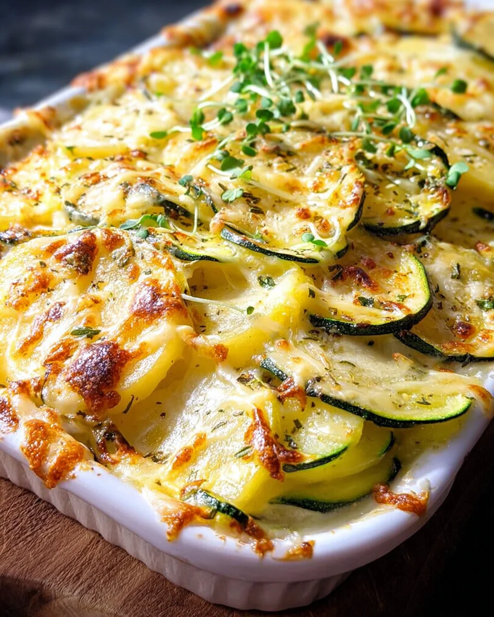 Kartoffel-Zucchini-Auflauf